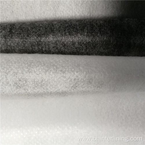 50% polyester 50%nylon stitch interlining for uniform